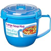 Sistema - Taza de Sopa para microondas- plástico- 900 ml